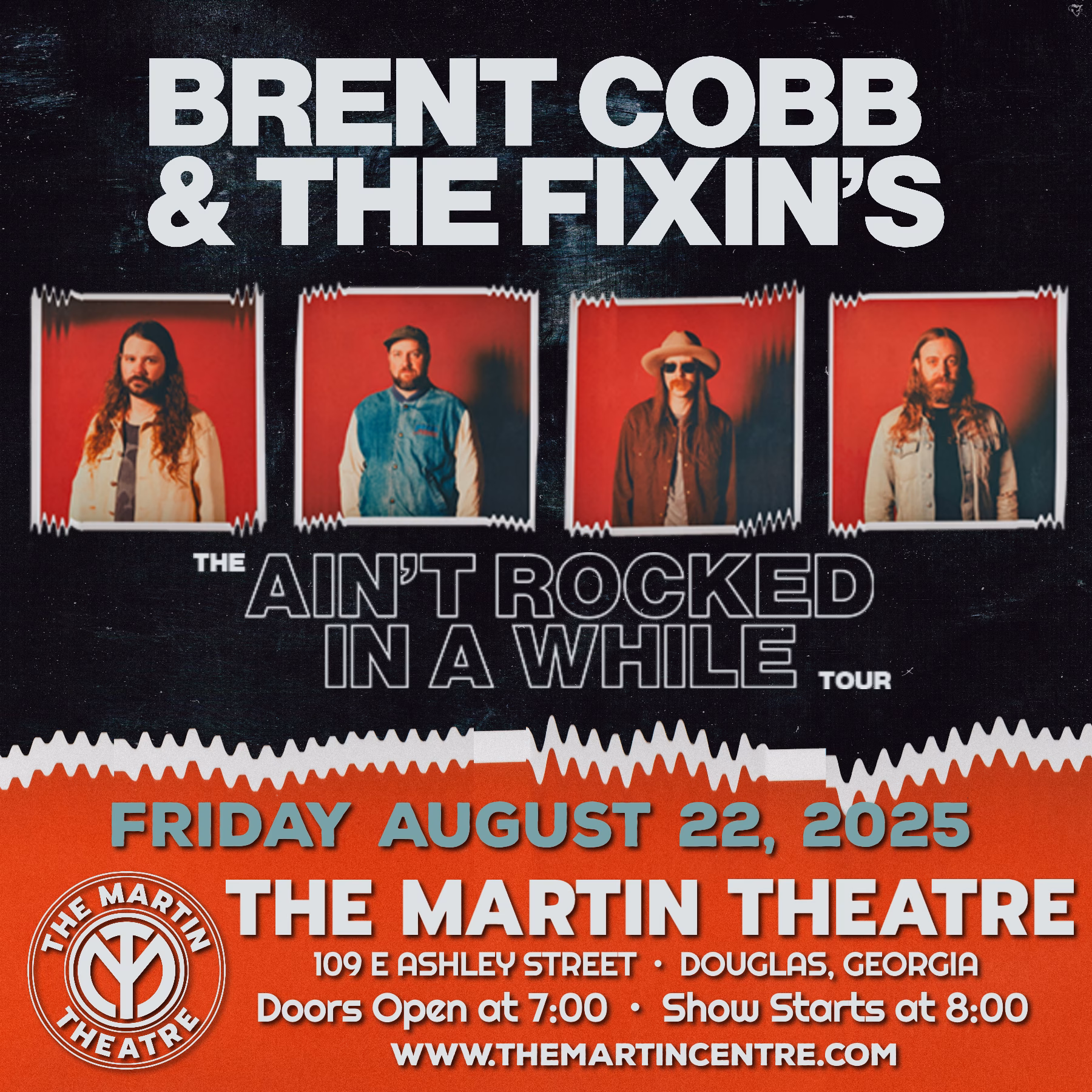 Brent Cobb Concert Douglas Ga
